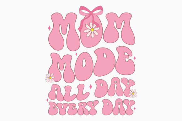 Coquette Mom Mode Graphics for Crafts & Blogs