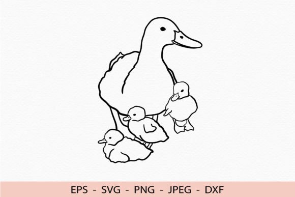 Duck Mom SVG: Fresh Graphics for Crafts & Brands