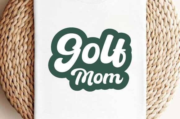 Golf Mom SVG & PNG for Crafts and Graphics