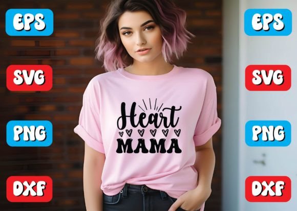 Heart Mama Svg Design Review