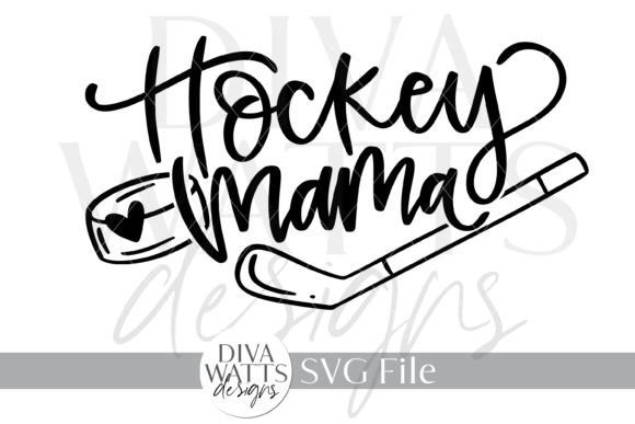 Hockey Mama SVG: Dynamic Graphics for Crafts
