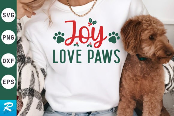 Joy Love Paws SVG Design: Graphics for Crafts and Creative Projects
