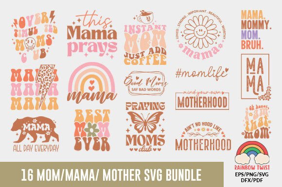 Mom Mother's Day SVG Bundle: A Designer's Review