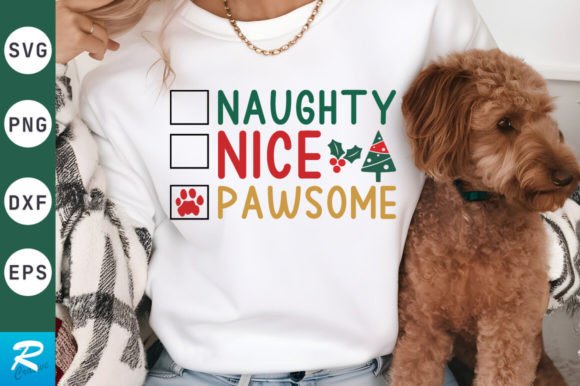 Naughty Nice SVG Design: Graphics for Crafts and Creative Marketing
