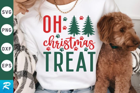Oh Christmas Treat SVG Design: Graphics for Crafts