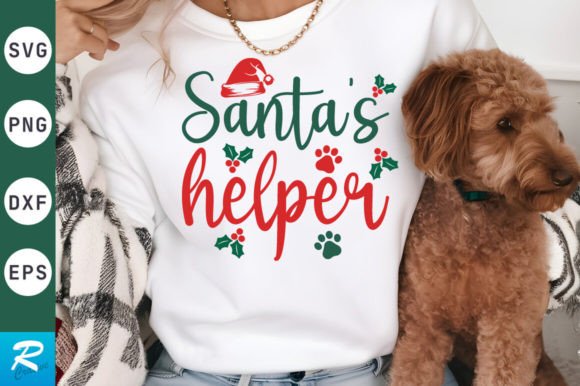 Santa S Helper SVG: Festive Graphics for Crafts