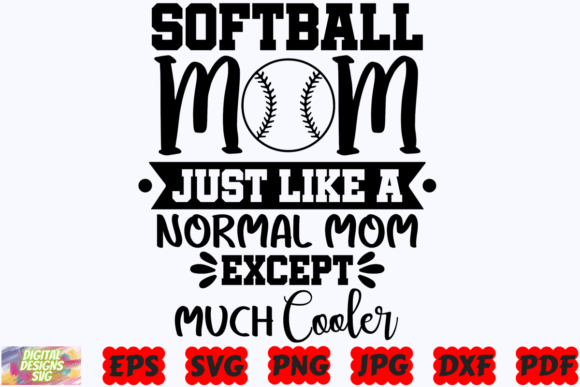 Softball SVG: Premium Graphics for Crafts & Blogs
