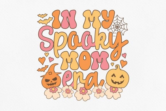 Spooky Mom Era SVG: Retro Graphics for Crafts
